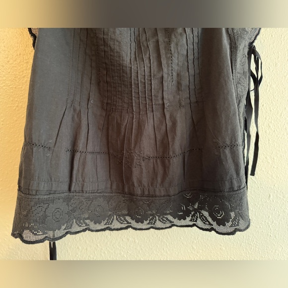 THE GREAT. The Attic Lace Cami in Black - Size 3 - NWOT L Large - Picture 4 of 11